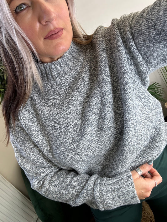 YEST Olieve Jumper Light Grey