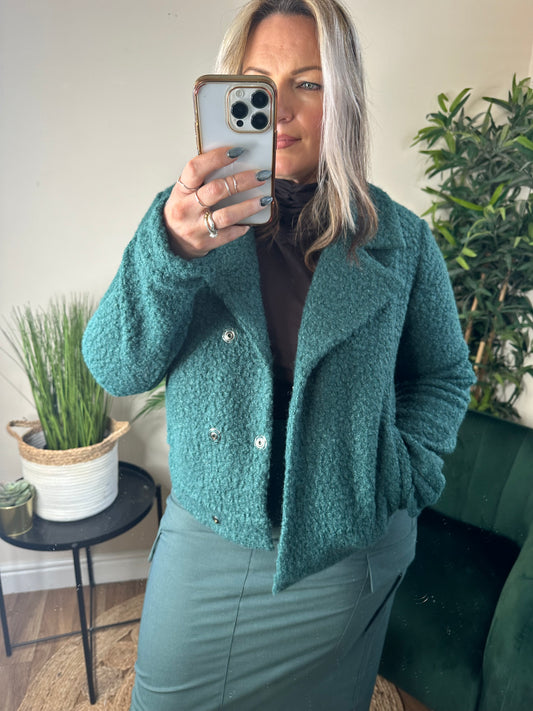 YEST Ohemaa Jacket Dark Pine Green