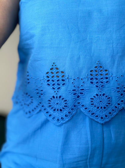 ONLY Bondi Sleeveless Top French Blue