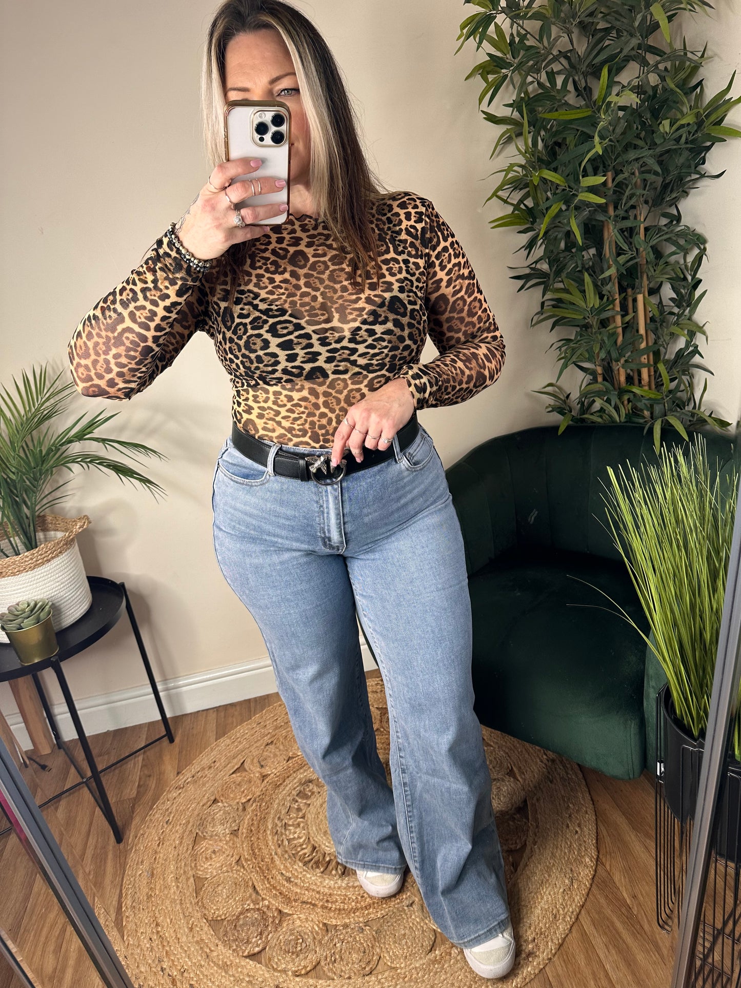 EMILY Wide Leg Stretch Jeans